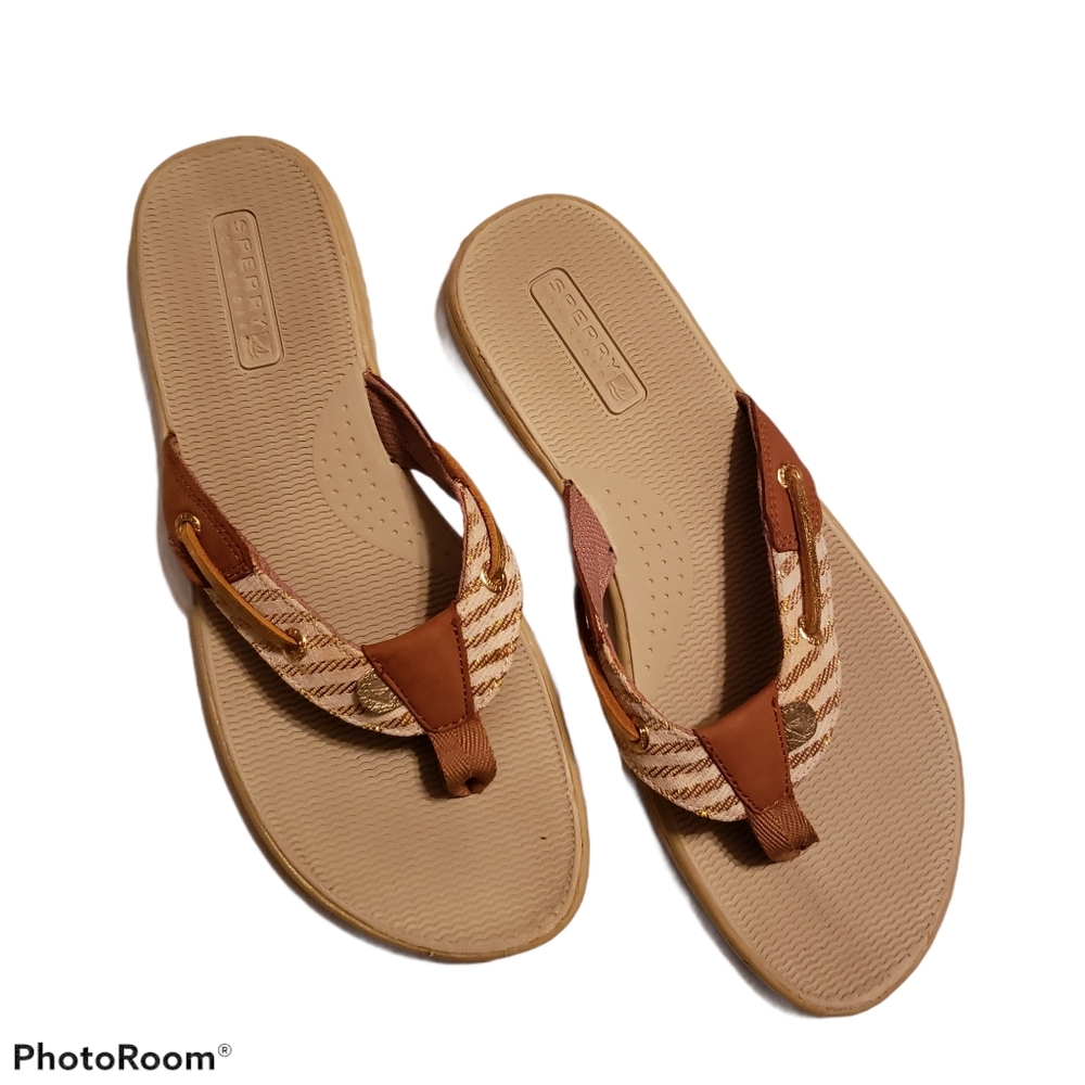 Sherry cloth leather sandal